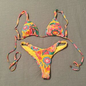 Size small blackbough bikini